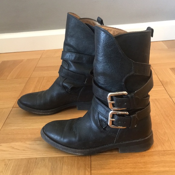 Dolce & Gabbana leather Moto boot size 35 / 6 - Picture 2 of 6